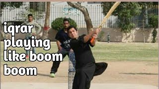 Iqrar ul Hasan play like shahid afridi | iqrar ul Hasan playing cricket with team sar-e-am