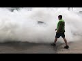 750hp supercharged corvette insane burnout