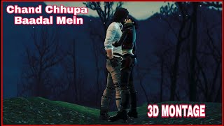 Chand Chhupa Baadal Mein | Hindi Song 3D Pubg Montage | DMENTOR