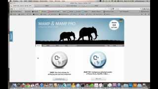 MAMP + PHP Server Setup