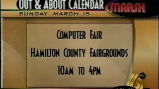 March 15, 1998 - Diane Willis Indy Out & About Calendar