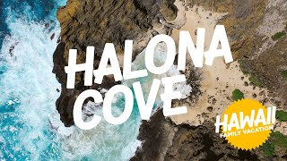 Halona Beach Cove and blow hole | Jurassic World and Pirates movie location | Oʻahu, Hawaii