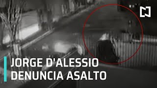 El cantante Jorge D'Alessio denuncia asalto en Naucalpan, Edomex - Despierta