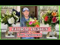 TIPS AND HACKS TO ARRANGE FLOWERS From The Grocery Store / Floral Design Tips For Beginners