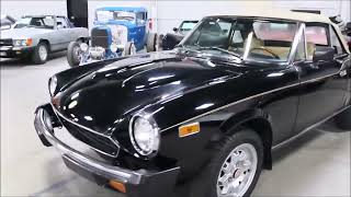 1982 FIat 2000 Spider black