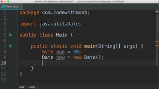 Java #10 - Reference Types [By Mosh Hamedani]