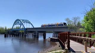 New Jersey Transit Riverline Crossing the Rancocas Creek