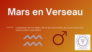 Mars en Verseau