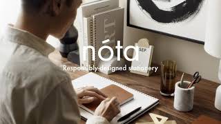 Introducing Nōta: Indigo's Exclusive Sustainable Paper Co.