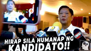 🔴PASARING ni BBM! YUN IBA HIRAP NA HIRAP SILA HUMANAP ng KANDIDATO - PBBM | Jevara PH