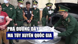 Bắt giữ 2 nghi phạm người Lào trong đường dây ma túy xuyên quốc gia