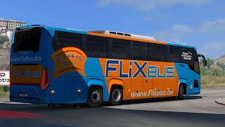 scania touring Bus mod driving gameplay / Ets2 v1.31....