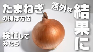 たまねぎの保存法が本当に効果があるのかを検証してみたら意外な結果に！