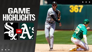 White Sox vs. A's Game Highlights (8/7/24) | MLB Highlights