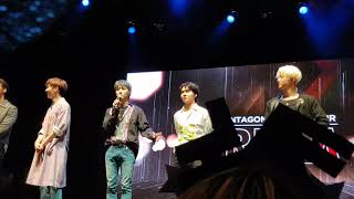 190912 PENTAGON 'PRISM' in LA: MC4