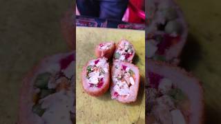 American Roll / Veg Roll / Snacks #ytshorts #foodie #streetfood #yummy #delicious #food #song #music