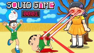 Shinchan And Nobita Die In Squid Game 2 😱😱 | Shinchan And Nobita Game | Funny Game