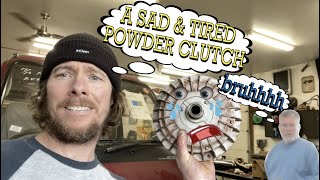 Subaru Sambar ECVT Transmission Powder Clutch Removal PART 1