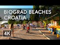 Walking Tour: Beaches of Biograd na Moru, Croatia - 4K UHD Virtual Travel