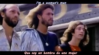 Bee Gees - Stayin' Alive [Lyrics y Subtitulos en Español] Video Official
