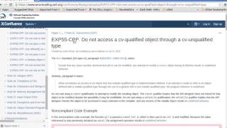 IIITD Secure Coding C++ Rule: EXP55-CPP