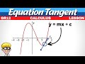 Equation of Tangent Calculus Grade 12