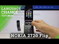 How to Change Language in NOKIA 2720 Flip – Language Settings