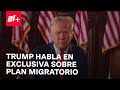 Donald Trump habla en exclusiva para Univisión Noticias sobre su plan migratorio - En Punto