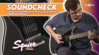 SOUNDCHECK | Squier Contemporary Active Jazzmaster HH ST, Graphite Metallic