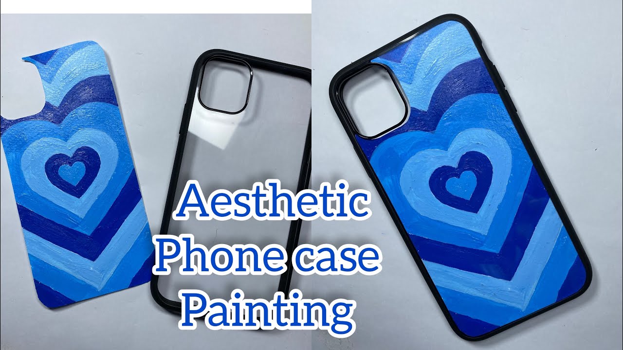 Viral Aesthetic Phone Case Painting Paint Your Own Phone Cover