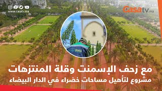 مع زحف الإسمنت وقلة المنتزهات..مشروع لتأهيل مساحات خضراء في الدار البيضاء