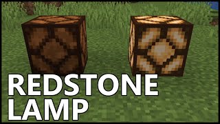 How To Use REDSTONE LAMPS In Minecraft