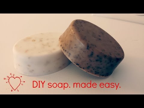 Vanilla Coffee Soap DIY easy Vanilla Coffee Soap DIY easy