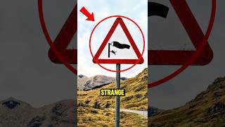 Why is This Mountain Road Sign So Terrifying?! 😨