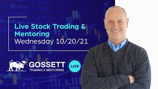 Live Stock Trading & Mentoring - Wednesday 10/20/21 - During the last hour of the US Stock Market