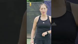 Jessica Pegula | Surprise Your Opponent with a Backhand Drop Shot | TopCourt