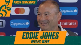 Eddie Jones | Wales Week - Press Conference | Rugby World Cup 2023