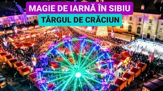 🔴 NEBUNIE in SIBIU la TARGUL de CRACIUN, de 1 DECEMBRIE mii de OAMENI in PIATA MARE