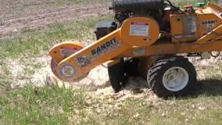 Bandit Model HB20 Stump Cutter - fast and easy to use!