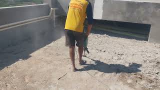 New slap waterproofing // కొత్త స్లాబ్ వాటర్ ప్రూఫ్ కరీంనగర్