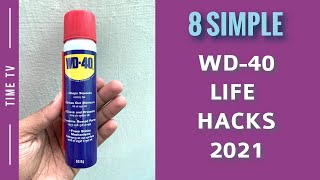 8 Simple WD-40 Life Hacks in 2021 | WD40 | Hacks | Time Tv
