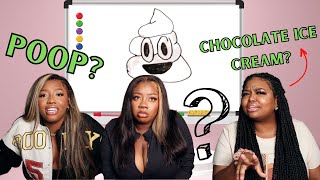 THE MOST CHAOTIC GAME OF PICTIONARY ft. courtreezy & dorisxchi
