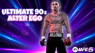 THIS is THE NEW MOST UNIQUE FIGHTER on UFC 5! ULTIMATE 90s MAX HOLLOWAY