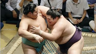 大相撲秋場所5日目 大関 琴櫻は初黒星 大の里 唯一の5連勝