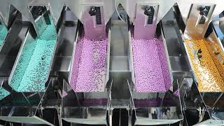 KENWEI six heads linear weigher for mixed mixing product granular Envasado Vertical Combinacionales