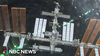 Astronauts back on board International Space Station after shelter in place order