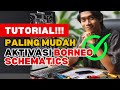 TUTORIAL PALING MUDAH!!! AKTIVASI BORNEO SCHEMATICS