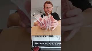 Backyard Butchers Steak Haul (Unboxing)