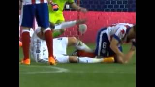Miren la patada de Sergio Ramos a Koke | Real Madrid 0-0 Atletico de Madrid 2015