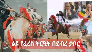 ልዩ የፈረስ ትርዒት የቅዱስ መርቆሬዎስ ዓመታዊ ክብረ በዓል ላይ